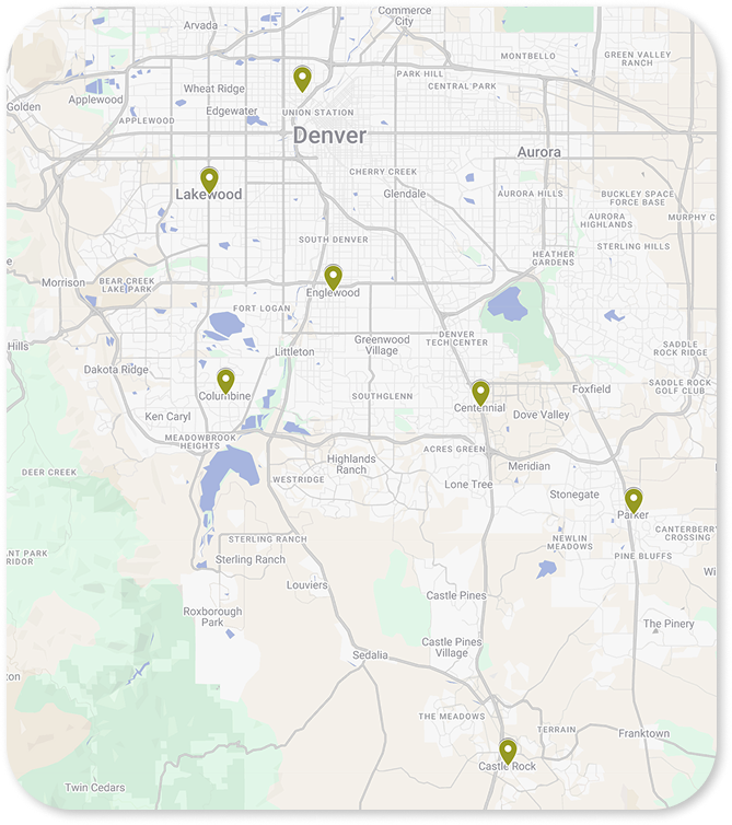 map of service areas