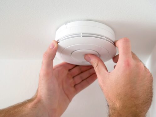 Testing smoke detector